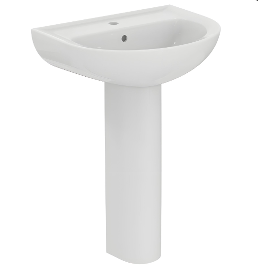 حوض سبيس V1440 مقاس 60 سم بالعامود الطويل من أيديال ستاندرد