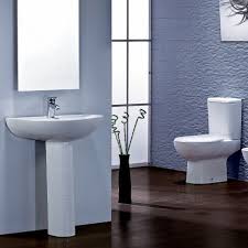 طقم حمام بلان مرحاض G0621 - G0622 و حوض V1340 مقاس 65 سم بالعامود الطويل من أيديال ستاندرد