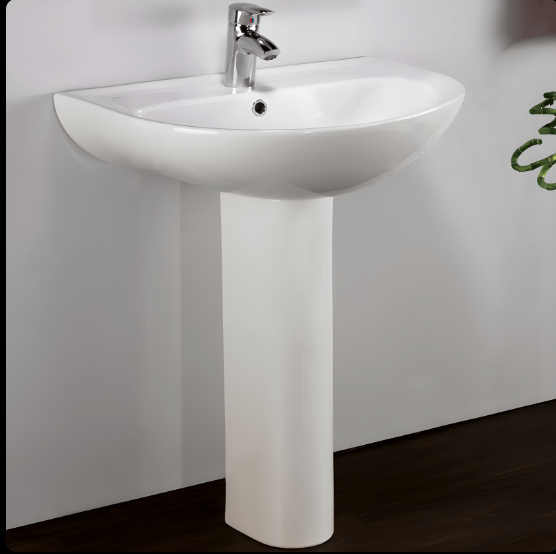 حوض بلان 65سم V1340 بالعامود المعلق أيديال ستاندرد