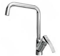 خلاط مدينتى GX-0090 يد واحدة قنطرة L عالية متحركة اللون كروم من جواد