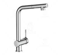 خلاط مطبخ شداد سيرالوك BC176AA يثبت فوق سطح أفقى بقنطرة عالية وسماعة 1 نظام وخرطوم اللون كروم من أيديال ستاندرد