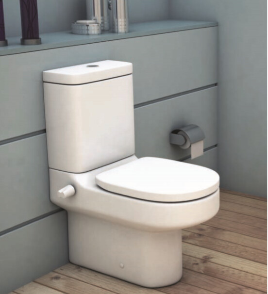 مرحاض بلايا ملاصق للحائط G4925 بالشطاف الداخلى والسيديلى ذاتى الغلق والخزان بالعدة وطقم التثبيت من أيديال ستاندرد