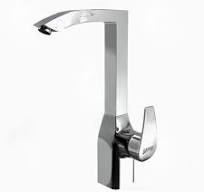 خلاط فلورانس FLO-0020 يد واحدة قنطرة مسبك عالية متحركة اللون كروم من جواد