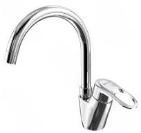 خلاط حوض سيراميكس GX-0060 يد واحدة قنطرة عالية متحركة بالفيداج ( ضغط ) اللون كروم من جواد