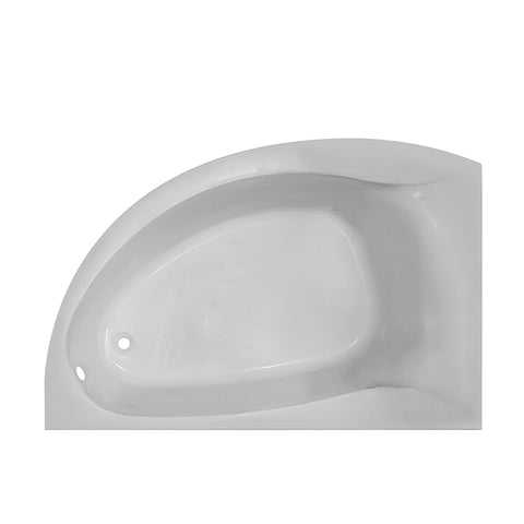 بانيو كورنر بلان GA951 إتجاه يمين مقاس 160 × 90 سم من أيديال ستاندرد