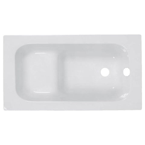 بانيو سميراميس 120 × 70 سم بكرسى من أيديال ستاندرد