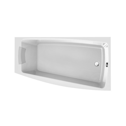 بانيو كاستيلو بالمخدة 805993/805994 إتجاه يمين/شمال مقاس 160×90 سم إرتفاع 42سم من ديورافيت