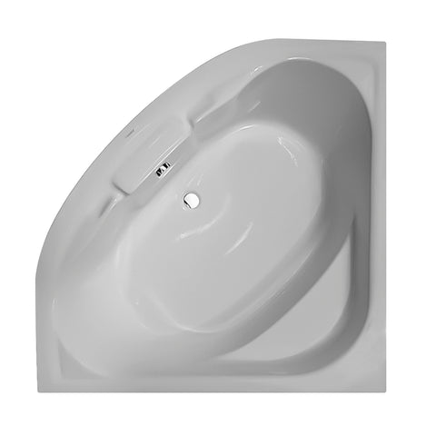 بانيو تامبا 800110 مقاس 150 × 150 × 43.5 سم من ديورافيت