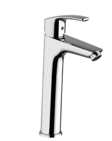 خلاط حوض عالى لاجو LA1040004E10 بالفيداج قلب سيراميك بمحدد درجة الحرارة إرتفاع 20 سم و مقبض للتحكم فى المياة و فلتر سهل التنظيف و منظم لتوفير المياة اللون كروم من ديورافيت