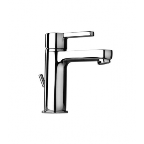 خلاط حوض اكوا AQ1010001E10 بالفيداج 9 سم و قلب سيراميك بمحدد درجة الحرارة و منظم لتوفير المياة و فلتر سهل التنظيف اللون كروم من ديورافيت