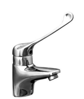 خلاط حوض يد واحدة طويلة خلاطات المستشفيات اللون كروم من جواد DOC-0085