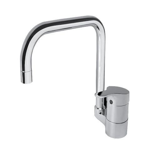 خلاط مطبخ شجرة سليم لاين B 0561 AA بيد واحدة للتحكم فى المياة بقنطرة عالية متحركة اللون كروم من أيديال ستاندرد