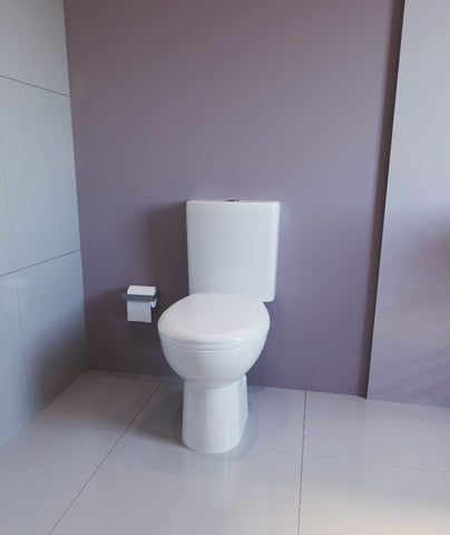 مرحاض فلورا 228649 بالدش و السيديلى العادى و الخزان بالماكينة تغذية سفلية بضاغط كروم من سانى بيور