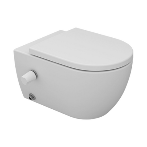 مرحاض معلق فيجا 250349 بالدش هيدروجيت و السيديلى ذاتى الغلق من سانى بيور