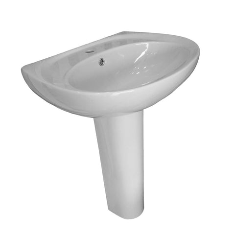 حوض اكو 321260 مقاس 60 سم بالعامود الطويل من ديورافيت